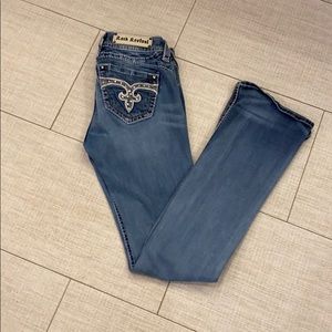 Boot cut rock revival jeans